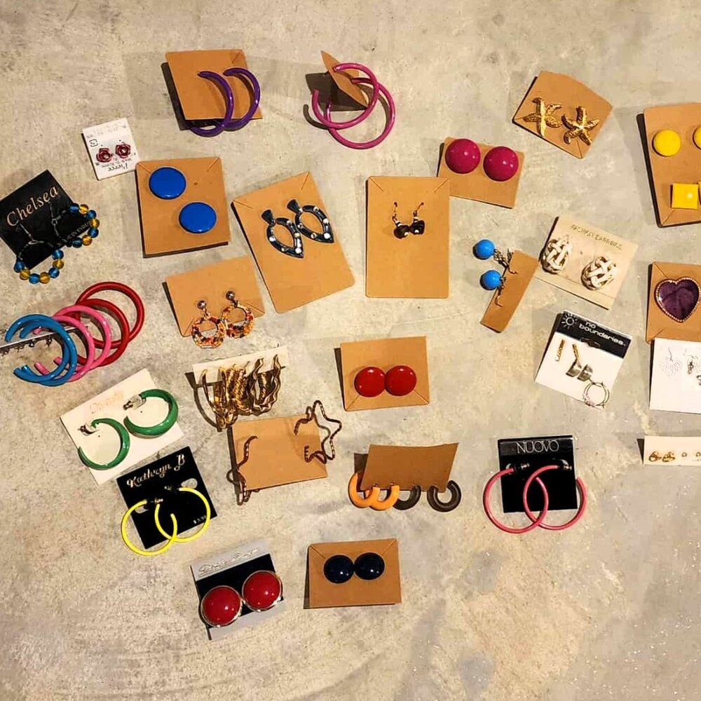 Jewelry Lot Colorful Earrings